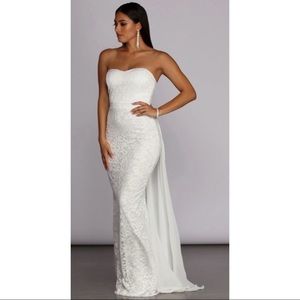 Formal Wedding Bridal Gown